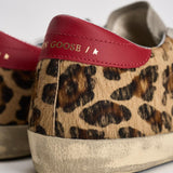 Sneakers donna Super Star in cavallino leopardato GWF00101 F00810315868 GOLDEN GOOSE 