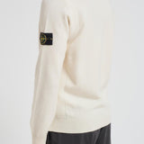 Maglia uomo girocollo panna 5100001 S00A1V0093 STONE ISLAND 