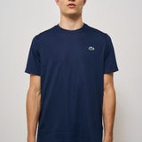 T-shirt uomo girocollo blu TH8920 166 LACOSTE 