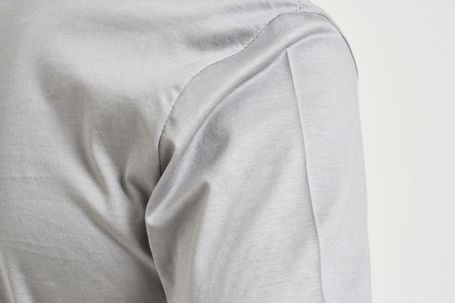 T-shirt uomo girocollo grigio chiaro SH000760 SILVER ACCADEMIE TESSILI 