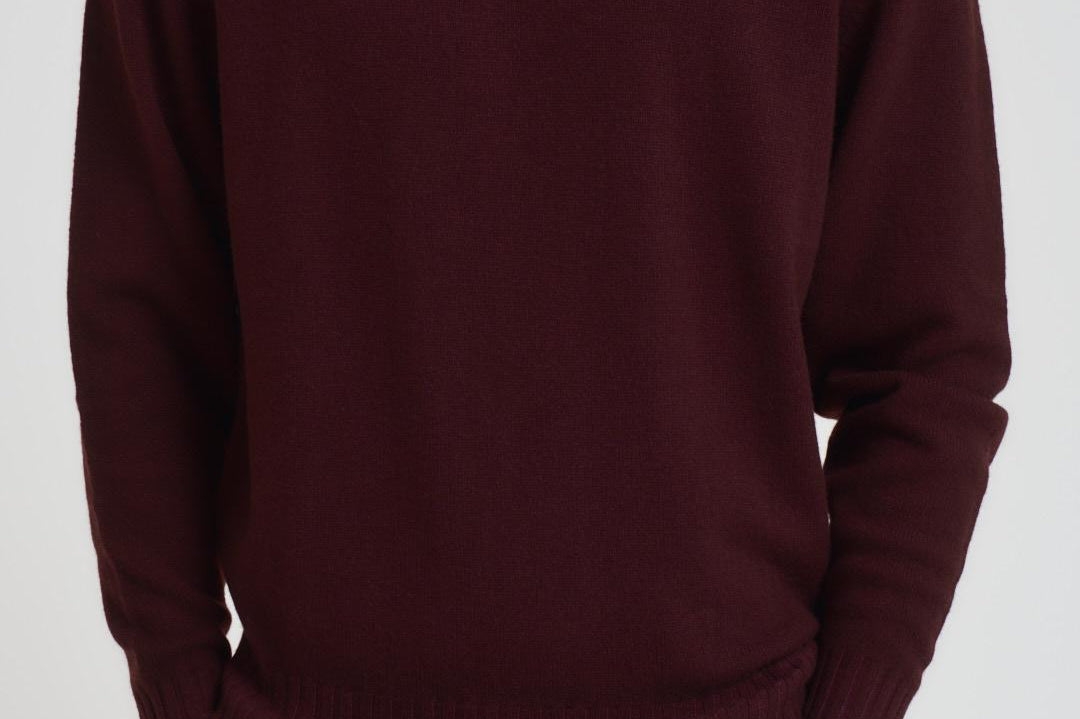 Maglia uomo girocollo bordeaux GC3ML WC7RV361 FILIPPO DE LAURENTIS 