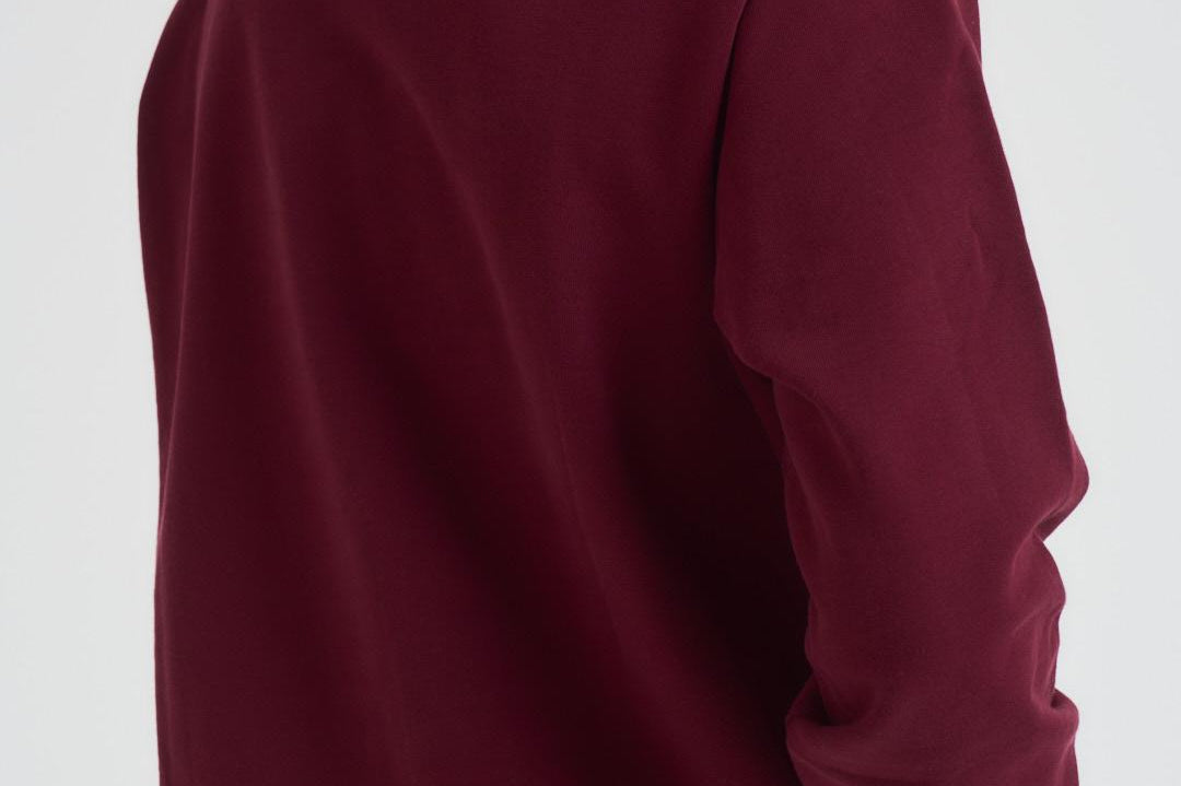 Felpa girocollo uomo bordeaux 710916689 032 RALPH LAUREN 