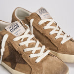 Sneakers donna Super Star marrone GWF00101 F00754755676 GOLDEN GOOSE 