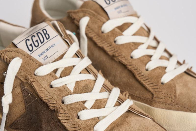 Sneakers donna Super Star marrone GWF00101 F00754755676 GOLDEN GOOSE 