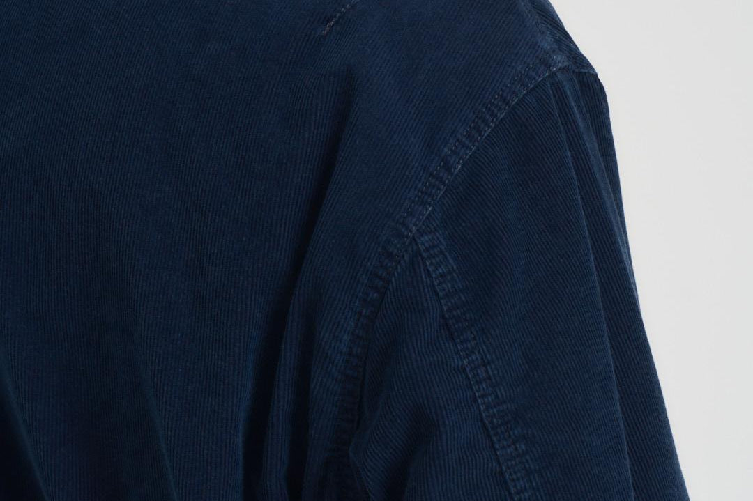 Giacca uomo a costine blu scuro 4100123S0J10 V0021 STONE ISLAND 