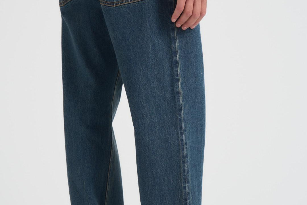 Jeans uomo denim blu TOBIA 1D023 TELA GENOVA 