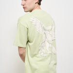 T-shirt uomo girocollo verde MLM41066 37 REPRESENT 