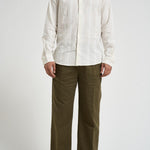 Camicia uomo Saryan x bianca M26100030 CLEARCREAM SAMSØE SAMSØE 