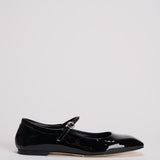 Ballerina in pelle finitura lucida FLRAZS08FL BLACK AEYDE 