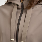 Giacca donna corta impermeabile tortora GI311D 134552600 HERNO 