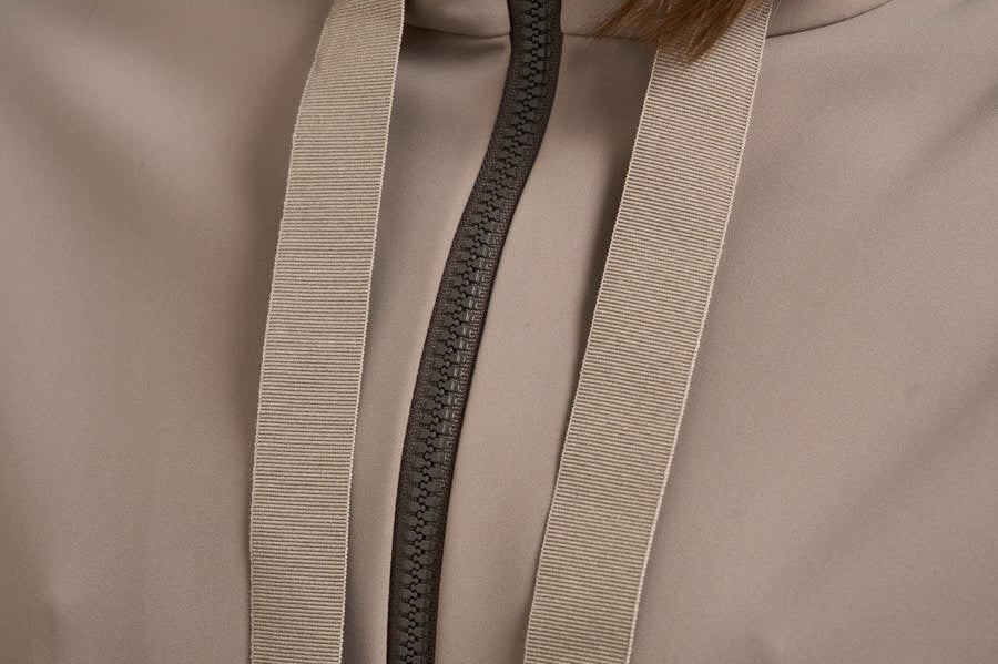 Giacca donna corta impermeabile tortora GI311D 134552600 HERNO 