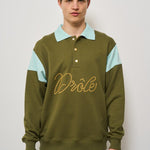 Polo uomo verde e celeste PL154 CO127LKK DROLE DE MONSIEUR 