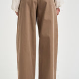 Pantalone donna dritto tortora NAN24 TORTORA NINE IN THE MORNING 
