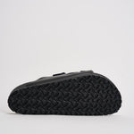Sandalo uomo Arizona gomma nero 129421 BLACK BIRKENSTOCK 