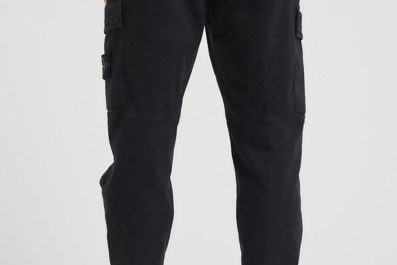 Pantalone uomo cargo nero 3100033 S00L1V0129 STONE ISLAND 