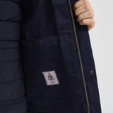 Piumino uomo cappuccio blu notte 19CMW189A 11089G888 C.P. COMPANY 