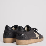 Sneakers uomo Ballstar vintage nero GMF00117 F00621560538 GOLDEN GOOSE 