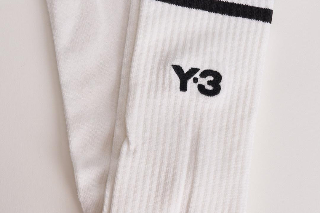 Calze uomo bianche KS1458 WHITE Y-3 