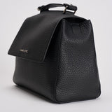 Borsa donna Sveva Soft Piccol a mano in pelle con tracolla nera B01999SOF NERO ORCIANI 