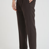 Pantalone uomo carrot fit marrone IRNO 270656 SANTANIELLO 