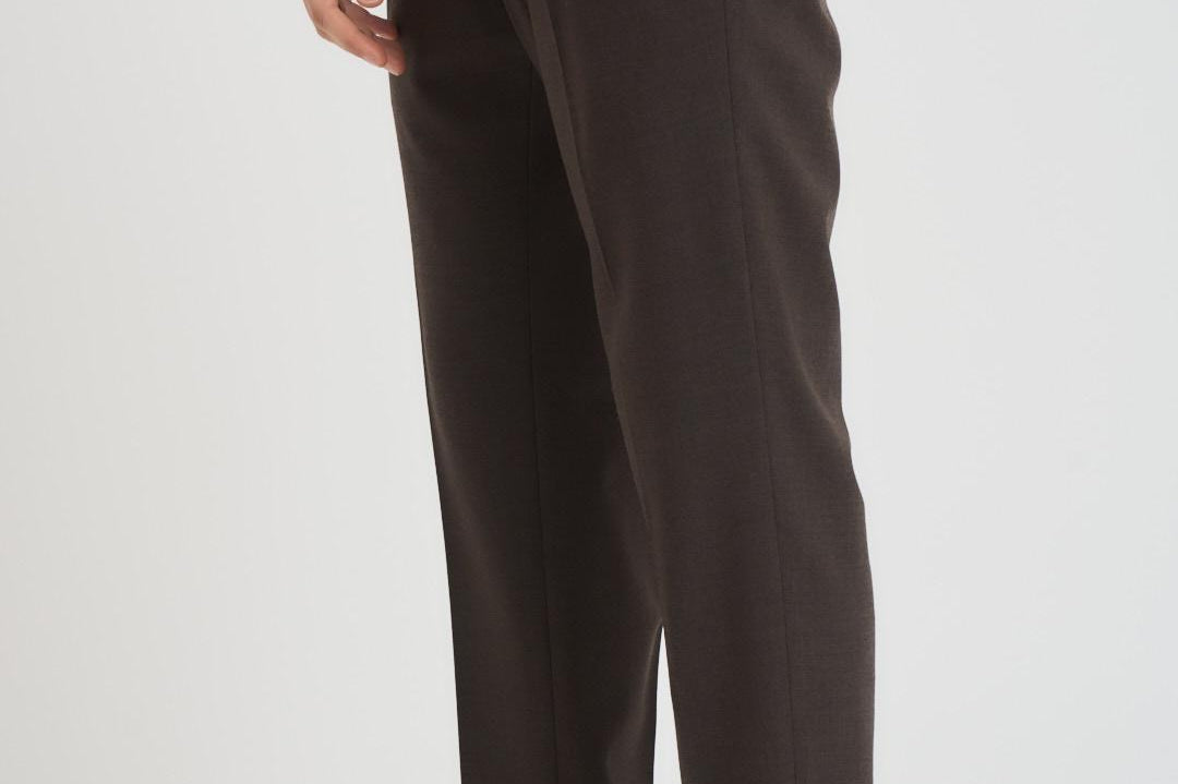 Pantalone uomo carrot fit marrone IRNO 270656 SANTANIELLO 