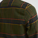 Camicia uomo a quadri verde 1000546 515 LES DEUX 