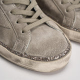 Sneakers donna Super-Star in suede grigio GWF00857 F00805915864 GOLDEN GOOSE 