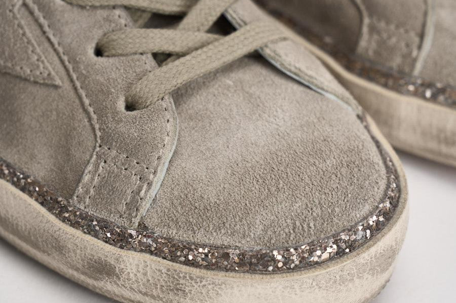 Sneakers donna Super-Star in suede grigio GWF00857 F00805915864 GOLDEN GOOSE 