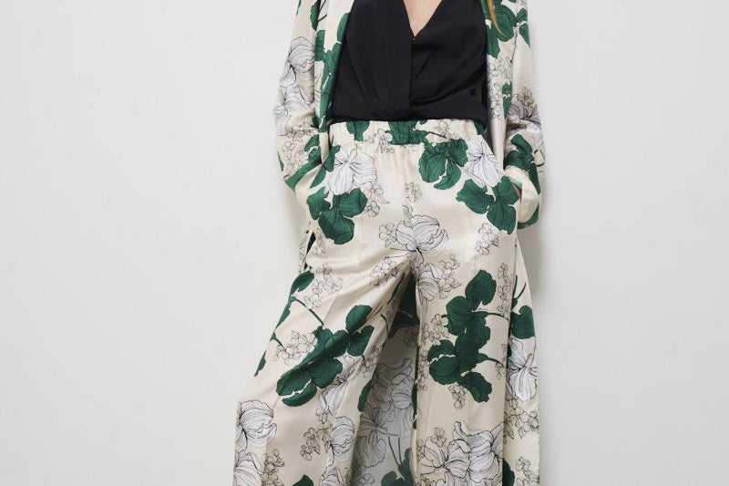 Kimono donna fantasia floreale Serenella D420410 SERENELLA868 P.a.r.o.s.h. 