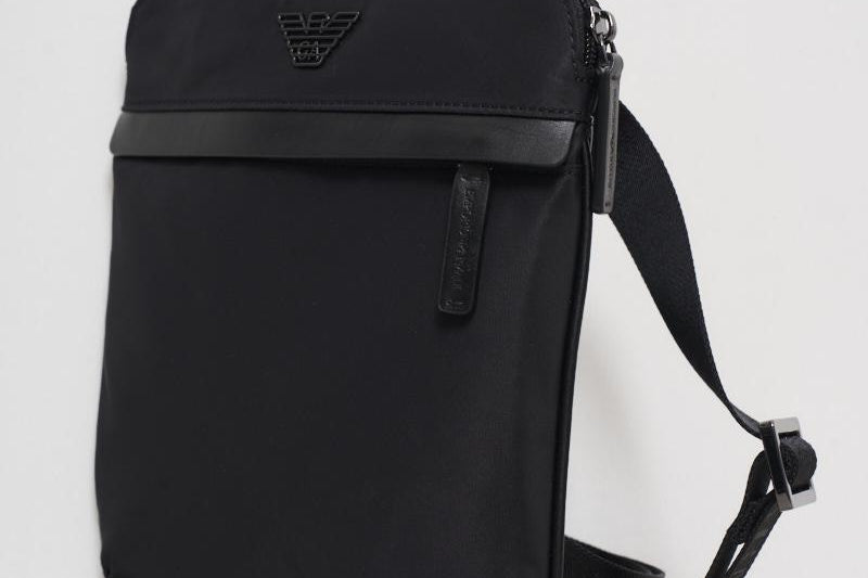Borsa uomo a tracolla nera EM001807 AF13454UC001 EMPORIO ARMANI 