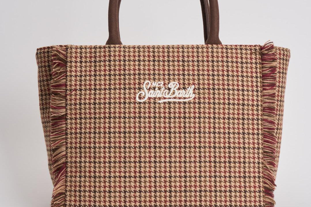 Borsa donna Colette Wool bordeaux COLETTEWL PDP45 MC2 SAINT BARTH 