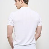 Polo uomo bianca 57191 20660002 GRAN SASSO 