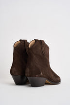 Stivali donna in suede testa di moro BO0002FA A1A03S50CL ISABEL MARANT 