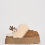 Ciabatta donna Funkette chestnut 1113474 CHESTNUT UGG 