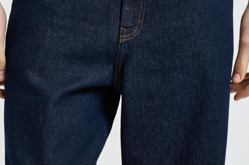 Jeans uomo gamba dritta in denim scuro 1001443 DARKINDIFOWASH LES DEUX 