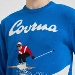 Maglia uomo girocollo con cartolina Courma royal HERONC COURMAJ17 MC2 SAINT BARTH 