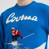 Maglia uomo girocollo con cartolina Courma royal HERONC COURMAJ17 MC2 SAINT BARTH 