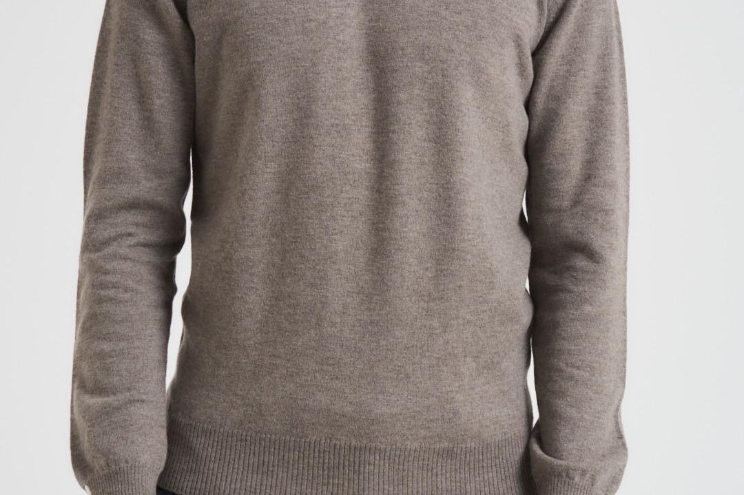 Girocollo uomo Urban Basic tortora AU3100C 1015 ALPHA STUDIO 