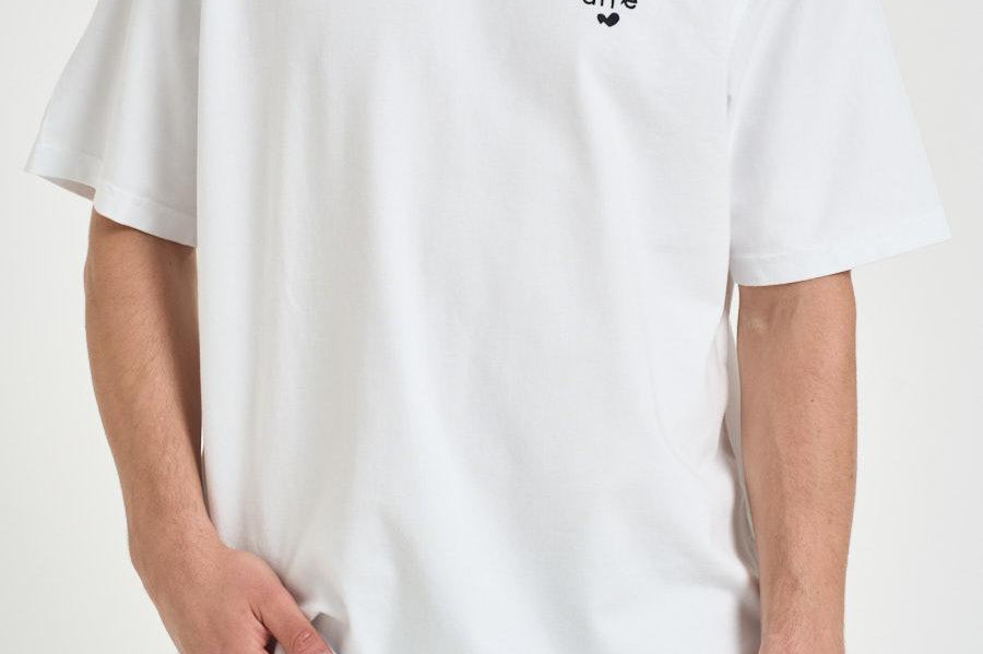 T-shirt uomo girocollo bianca 125T 100 ARTE ANTWERP 