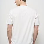 T-shirt uomo girocollo bianca TS085AG 103 CP COMPANY 