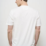 T-shirt uomo girocollo bianca TS085AG 103 CP COMPANY 