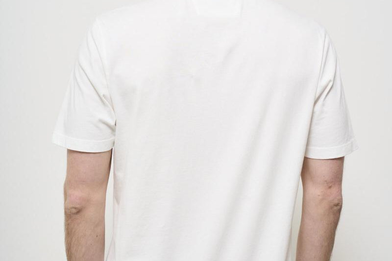 T-shirt uomo girocollo bianca TS085AG 103 CP COMPANY 