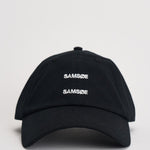Cappellino uomo nero con ricamo M10000030 BLACK SAMSØE SAMSØE 