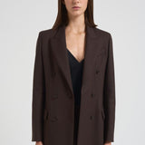 Giacca donna doppiopetto Liliuxy marrone D420436 LILIUXY086MORO P.a.r.o.s.h. 