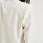 Blazer donna doppiopetto panna GWP00829 P00138211364 GOLDEN GOOSE 