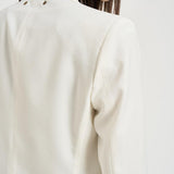 Blazer donna doppiopetto panna GWP00829 P00138211364 GOLDEN GOOSE 