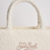 Borsa donna Colette Tweed panna COLETTETWD 10 MC2 SAINT BARTH 