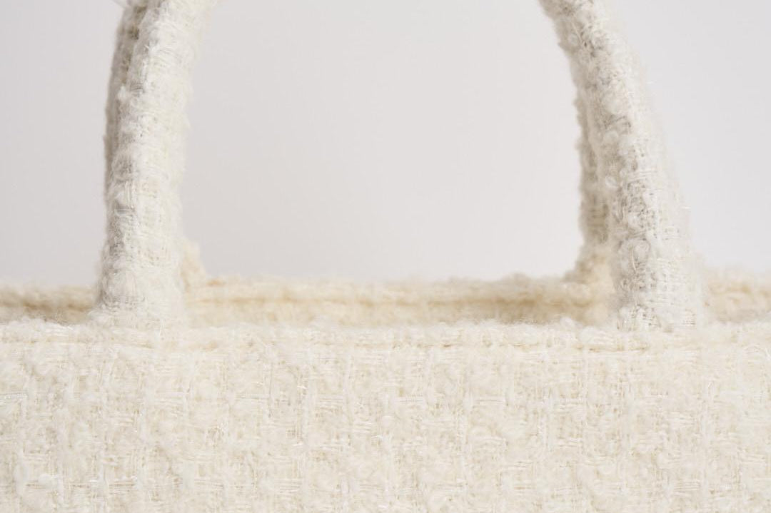 Borsa donna Colette Tweed panna COLETTETWD 10 MC2 SAINT BARTH 