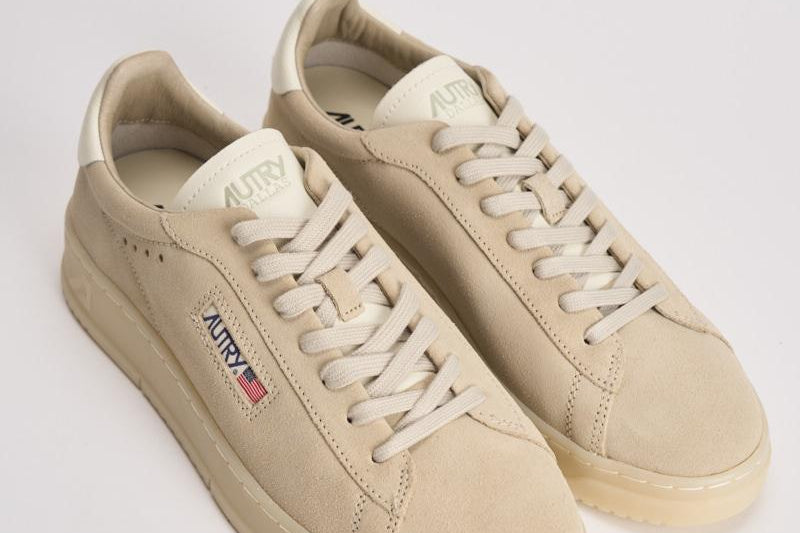 Sneakers uomo Dallas beige e bianche ADLM UE10 AUTRY 