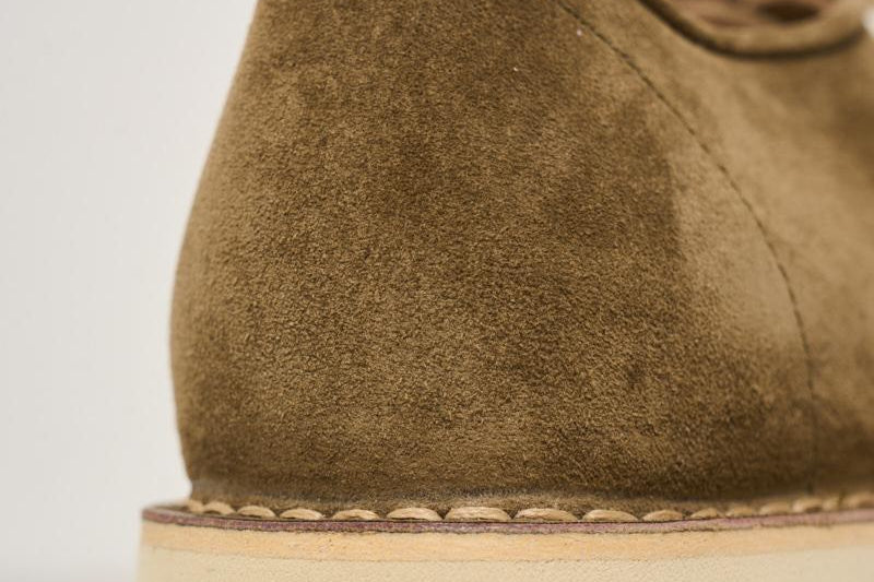 Mocassino uomo in suede nocciola PAGANINI OLIVA MAZE 
